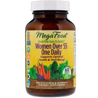 Мультивітамін MegaFood Мультивитамины для женщин 55+, Women Over 55 One D Фото