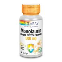 Трави Solaray Монолаурин, Monolaurin, 500 мг, 60 вегетарианских Фото