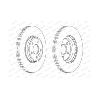 Гальмівний диск FERODO DDF1663C Фото