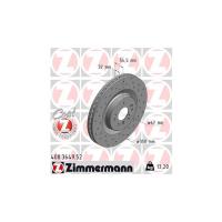 Гальмівний диск ZIMMERMANN 400.3649.52 Фото
