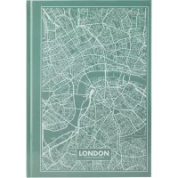 Канцелярська книга Axent Maps London А4 в твердій обкладинці 96 аркушів в к Фото