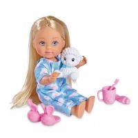 Кукла Simba Эви Вечерняя сказка в пижаме с игрушкой Фото