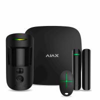 Комплект охоронної сигналізації Ajax StarterKit Cam Plus чорна Фото