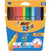 Фломастери Bic Kids Visa 880 12 цветов Фото