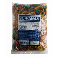 Резинки для грошей Buromax JOBMAX assorted colors, 1000 г Фото