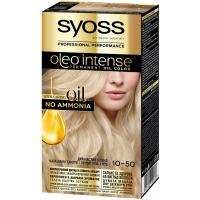 Краска для волос Syoss Oleo Intense 10-50 Дымчатый Блонд 115 мл Фото