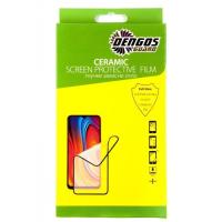 Скло захисне Dengos Ceramic Film для Samsung Galaxy A32 (black) Фото