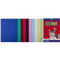 Бумага Buromax А4, 80g, DARK+PASTEL, 10colors, 20sh Фото