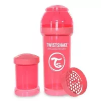 Бутылочка для кормления Twistshake персиковий, 260мл Фото