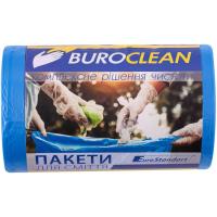 Пакети для сміття Buroclean EuroStandart сині 35 л 100 шт. Фото