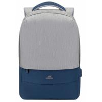 Рюкзак для ноутбука RivaCase 15.6" 7562 Anti-theft, water-repellent, Grey / Dar Фото