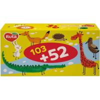 Серветки косметичні Ruta Kids 2 шари 155 аркушів Фото