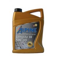 Моторна олива Alpine 5W-30 Longlife III 4л Фото