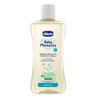 Детский шампунь Chicco Baby Moments 200 мл Нежный гель-шампунь для тела и Фото