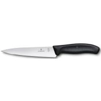 Кухонний ніж Victorinox SwissClassic Kitchen 15 см Black Фото