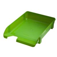 Лоток для бумаг Арника горизонтальный КОМПАКТ, салатовый Фото