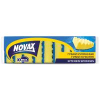 Губки кухонні Novax великі 10 шт. Фото