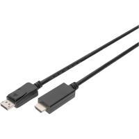 Кабель мультимедийный Digitus DisplayPort M to HDMI M 2.0m 4K Фото