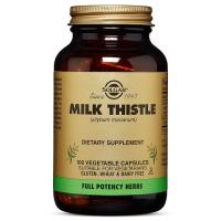 Травы Solgar Расторопша, Milk Thistle, 100 вегетарианских капс Фото