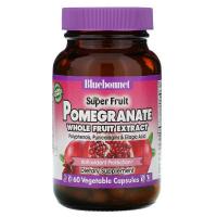Травы Bluebonnet Nutrition Экстракт плодов Граната, Pomegranate Extract, 60 Фото