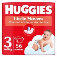 Подгузники Huggies Little Movers 3 (5-8 кг) Jumbo 56 шт Фото