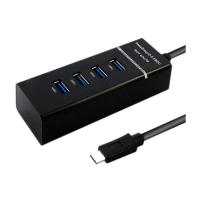 Концентратор Maiwo USB Type-C to 4х USB3.0 cable 29 cm Фото