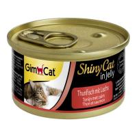 Консерви для котів GimCat Shiny Cat з тунцем і лососем 70 г Фото