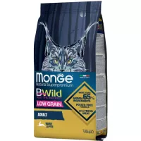 Сухий корм для кішок Monge Cat Bwild Low Grain з м'ясом зайця 1.5 кг Фото