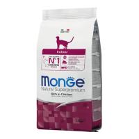 Сухий корм для кішок Monge Cat Indoor зі смаком курки та рису 1.5 кг Фото