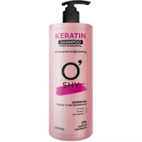 Шампунь O'Shy Keratin Блиск та випрямлення 1000 мл Фото