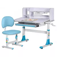 Парта зі стільцем Evo-kids Blue Фото