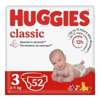 Підгузки Huggies Classic 3 (4-9кг) Jumbo 52 шт Фото