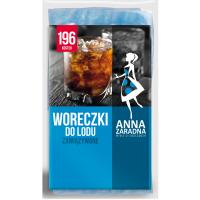 Пакетики для льда Anna Zaradna із зав'язками 196 кульок Фото