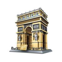 Конструктор Wange Триумфальная арка Парижа, Франция Фото