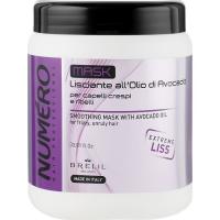Маска для волос Brelil Numero разглаживающая с маслом авокадо 1 л Фото
