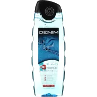 Гель для душу Denim Original потрійна життєва сила 400 мл Фото