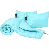 Одеяло MirSon Набор шелковый №1691 Eco Light Blue Одеяло 155х215 Фото