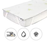 Наматрасник MirSon №1048 Alberto Тенсель (Modal) Aloe Vera 70х190 см Фото