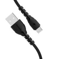 Дата кабель Proda USB 2.0 AM to Micro 5P 3A black Фото