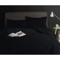 Постельное белье MirSon Сатин 0848 Blue Black 220х240 Фото