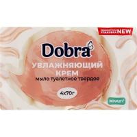 Тверде мило Dobra Зволожуючий крем 4 x 70 г Фото