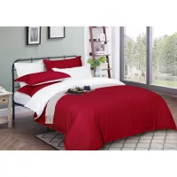 Підковдра MirSon Satin Stripe 30-0018 + 30-0001 Feinarina 160х220 с Фото