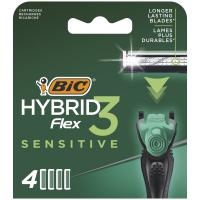 Змінні касети Bic Flex 3 Hybrid Sensitive 4 шт. Фото