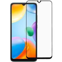 Стекло защитное Drobak Xiaomi Redmi 10C Black Frame A+ Фото