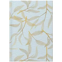 Канцелярська книга Axent Waves А4, 96 аркушів, клітинка, блакитна Фото