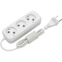 Сетевой удлинитель Electrum C-ES-1786 3.0m, 3 роз, white Фото