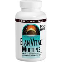 Мультивитамин Source Naturals Мультивитамины, Elan Vital Multiple, 90 таблеток Фото