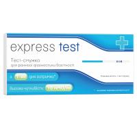 Тест на беременность Express Test смужка для ранньої діагностики 1 шт. Фото