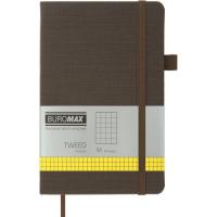 Книга записная Buromax Tweed 125x195 мм 96 листов в клетку обложка из иск Фото
