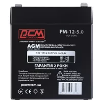Батарея до ДБЖ Powercom PM-12-5.0, 12V 5Ah Фото